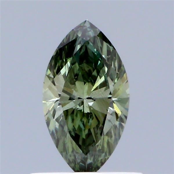 0.48 CT Fancy Vivid Green MARQUISE