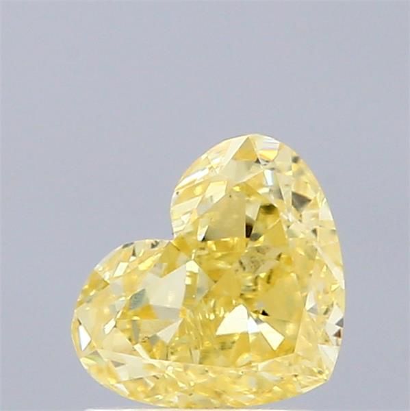 1.09 CT Fancy Intense Yellow HEART