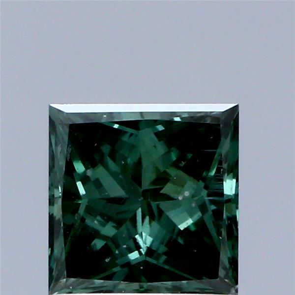 1.02 CT Fancy Vivid Green PRINCESS