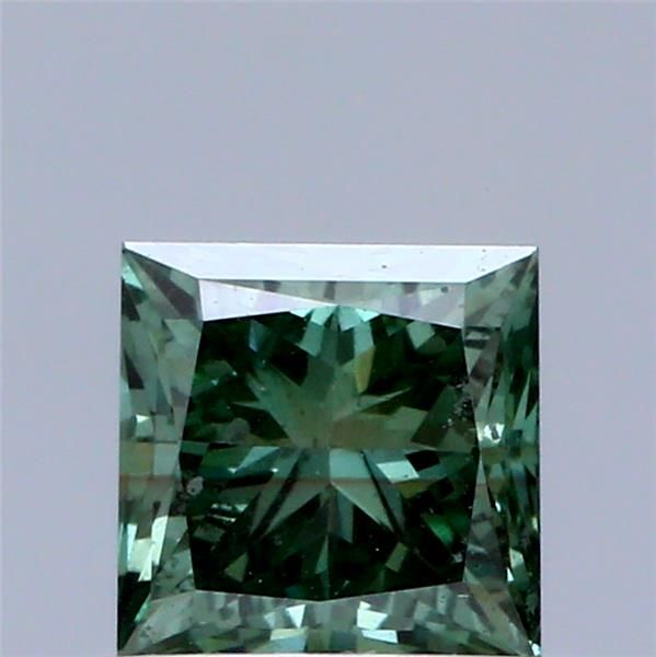 1.0 CT Fancy Vivid Green PRINCESS