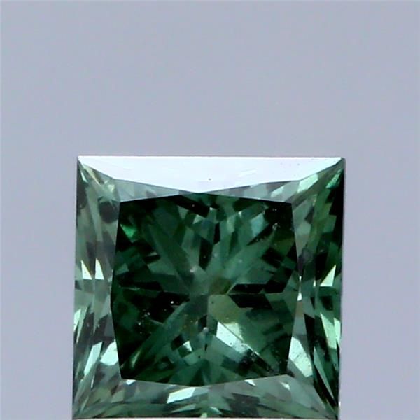 1.02 CT Fancy Vivid Green PRINCESS