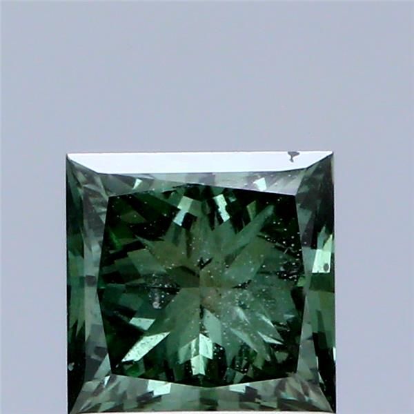 1.03 CT Fancy Vivid Green PRINCESS