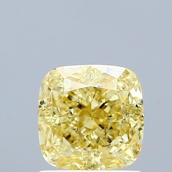 1.04 CT Fancy Intense Yellow CUSHION MODIFIED