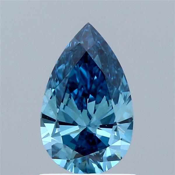 1.04 CT Fancy Vivid Blue PEAR