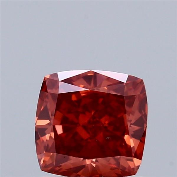 1.08 CT Fancy Brownish Orange CUSHION MODIFIED