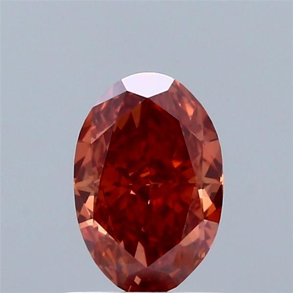 1.1 CT Fancy Brownish Orange OVAL