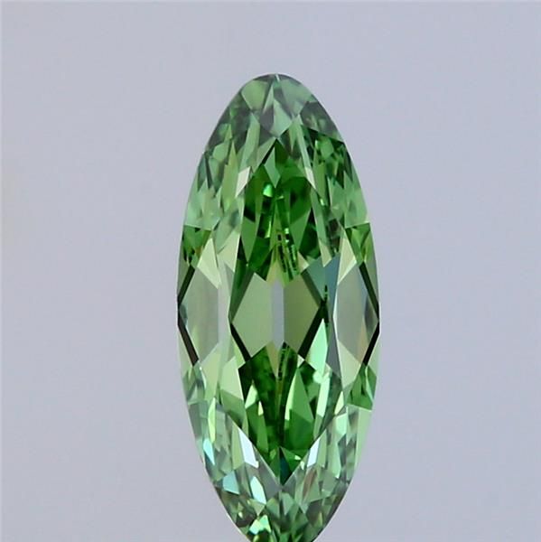 1.02 CT Fancy Vivid Green OVAL