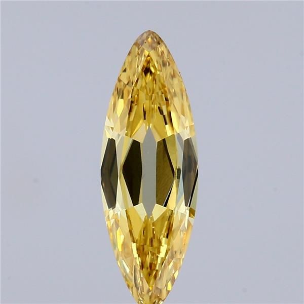 1.04 CT Fancy Intense Yellow MARQUISE