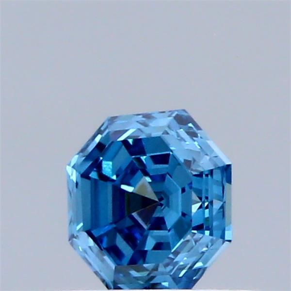 0.49 CT Fancy Vivid Blue OCTAGONAL