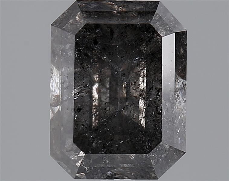 Diament 3.6 ct Fancy Gray/I2