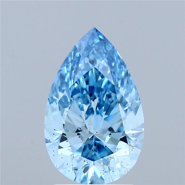 2.06 CT Fancy Vivid Blue PEAR