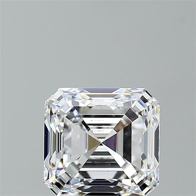 2.56 ct lab-grown Asscher Diamond