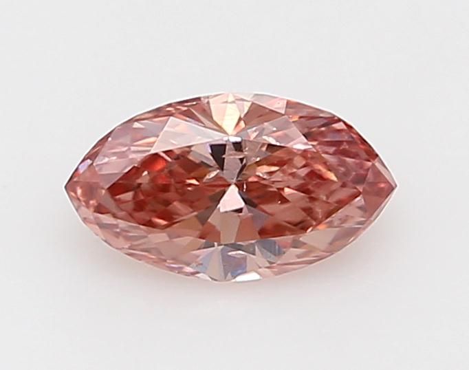 Diament 0.27 ct Fancy Intense Orangey Pink/SI2