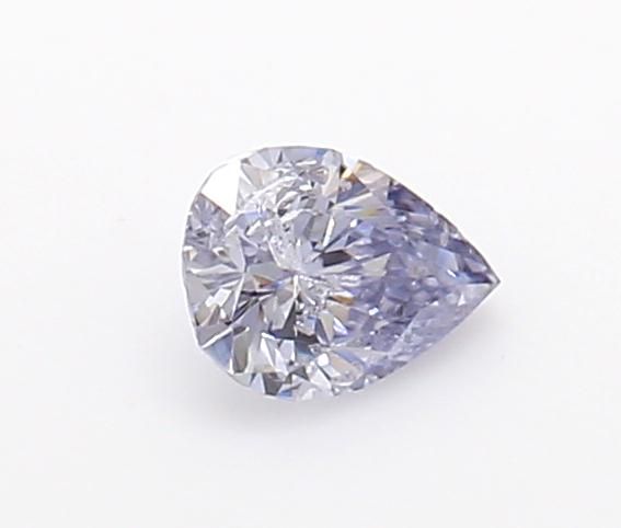 Diament 0.13 ct Fancy Light Gray Blue/