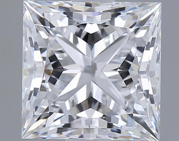 1.1 ct lab-grown Princess Diamond