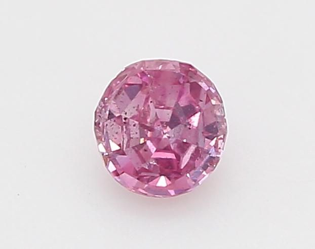 Diament 0.12 ct Fancy Intense Purplish Pink/