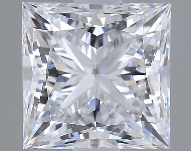1.28 ct lab-grown Princess Diamond