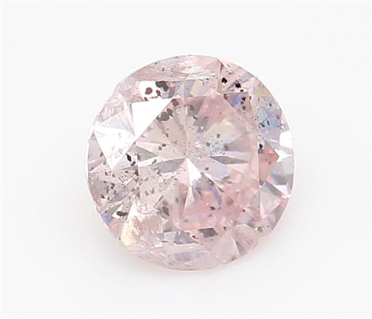 Diament 0.58 ct Fancy Purplish Pink/
