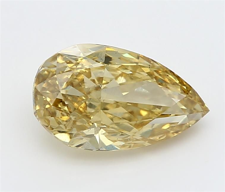 1.27 CT Fancy Vivid Yellow PEAR