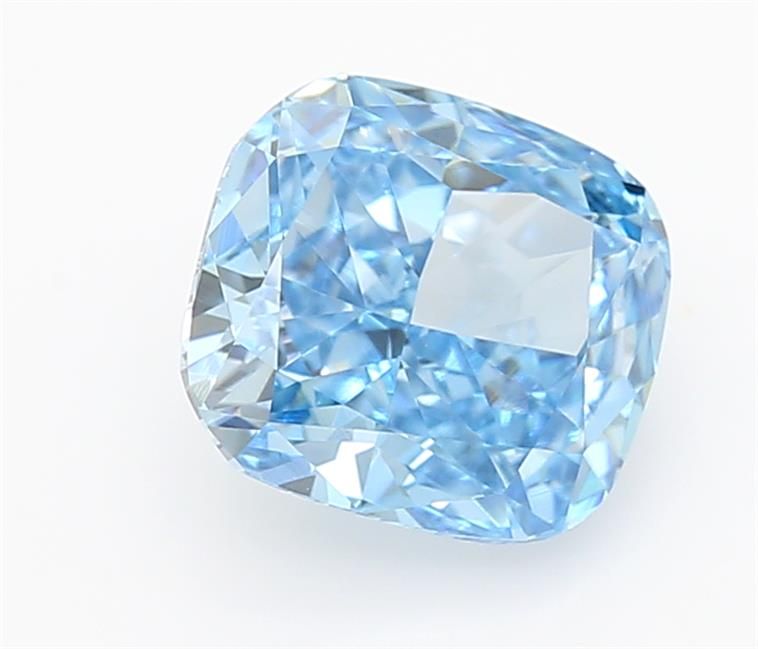 1.05 CT Fancy Vivid Blue CUSHION MODIFIED