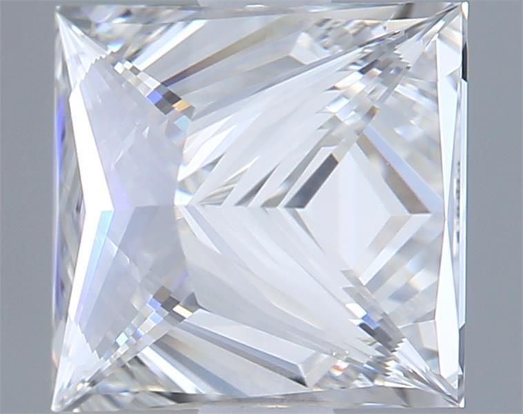 0.95 ct. princess Lab Grown Diamond front image