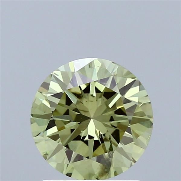 1.52 CT Fancy Vivid Green ROUND