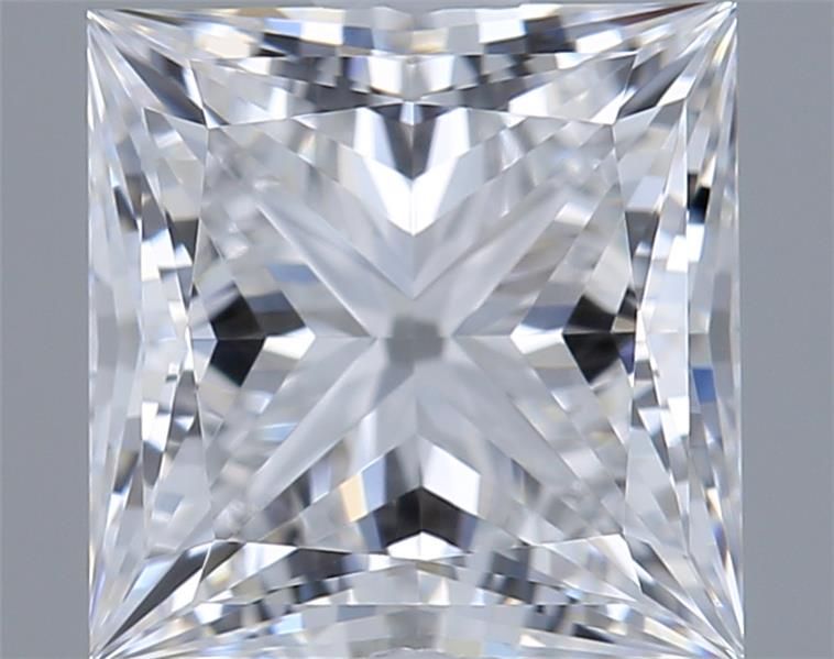 1.22 ct lab-grown Princess Diamond