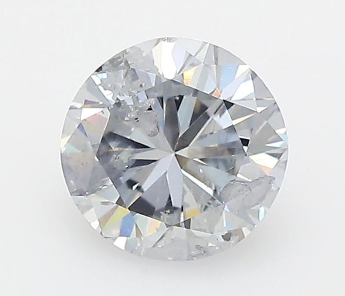 Diament 0.49 ct Fancy Light Gray Blue/