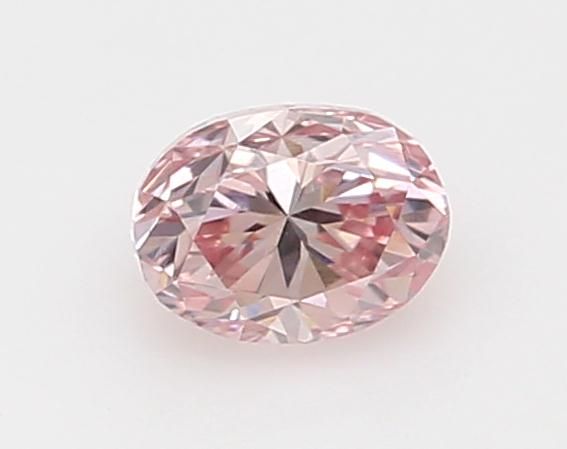 Diament 0.19 ct Fancy Orangey Pink/SI1
