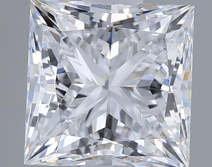 1.21 ct lab-grown Princess Diamond