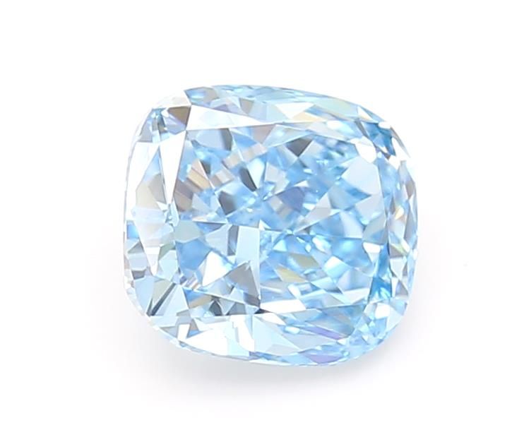 1.04 CT Fancy Vivid Blue CUSHION MODIFIED