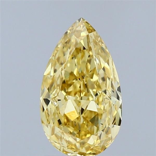 1.43 CT Fancy Vivid Yellow PEAR