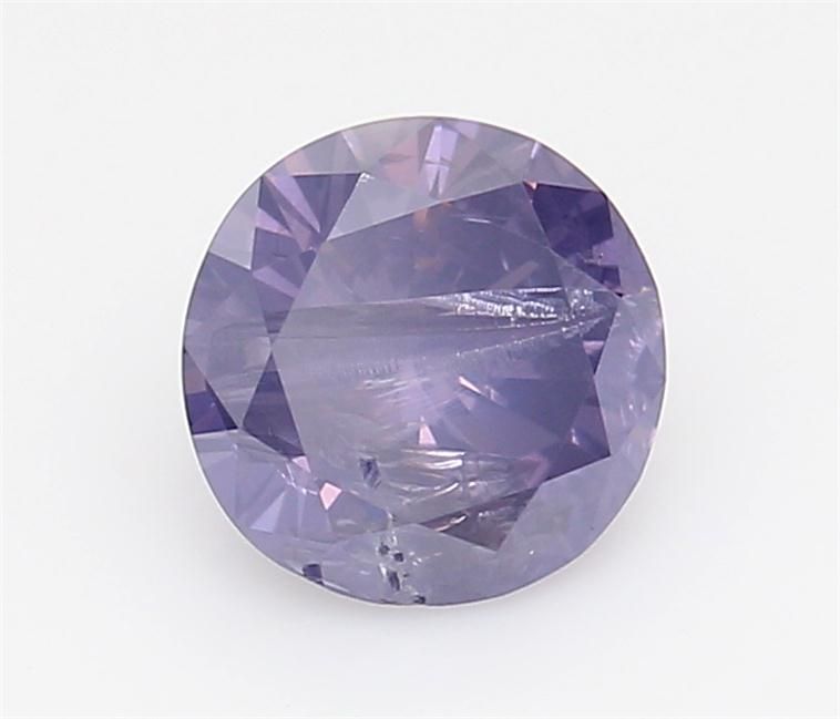 Diament 0.63 ct Fancy Dark Gray Violet/