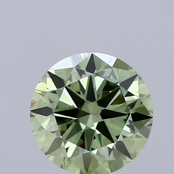 1.01 CT Fancy Vivid Green ROUND