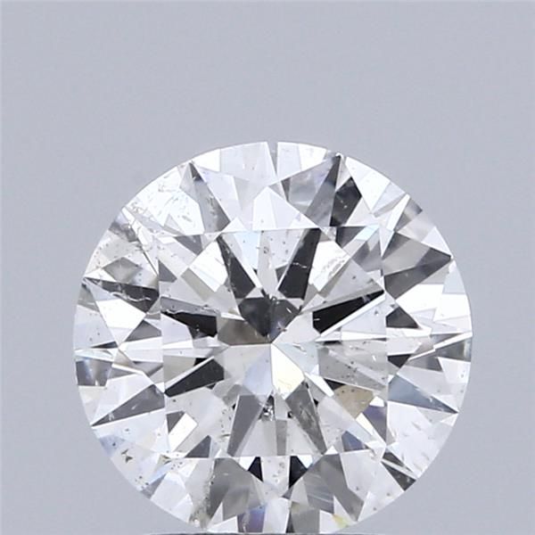 Diamant Rond 2.01 ct - Couleur H - Pureté SI2