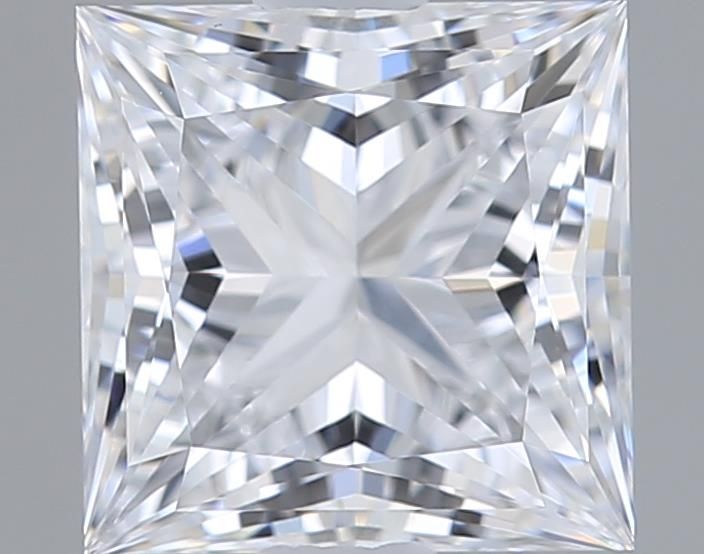 1.22 ct lab-grown Princess Diamond