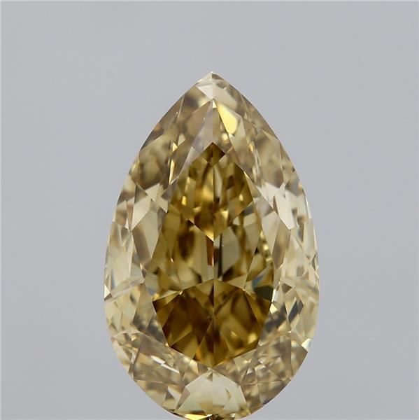 Diament 7.02 ct Fancy Brownish Yellow/VS2