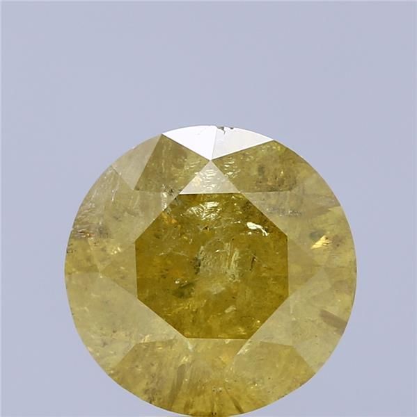 Diament 5.84 ct Fancy Yellow/I2