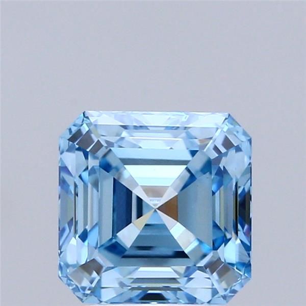 2.07 ct lab-grown Asscher Diamond