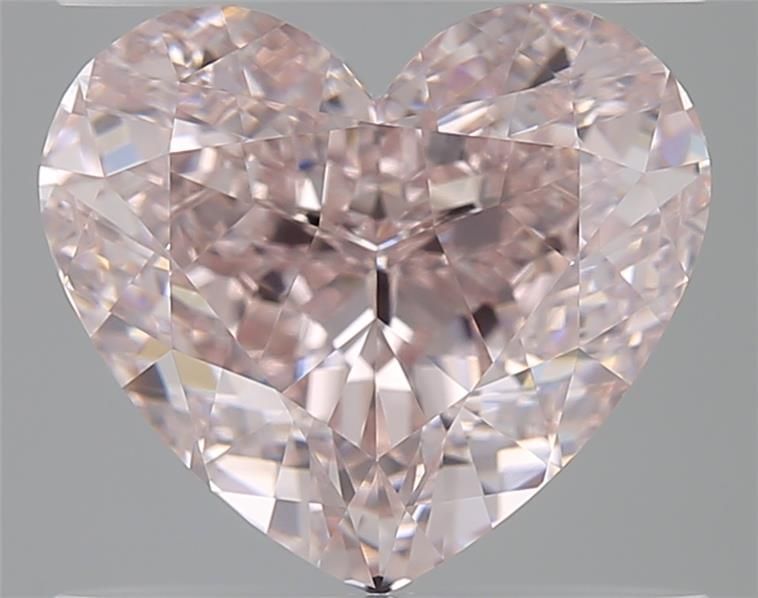 Diament 3.01 ct Orangey Pink/VVS1