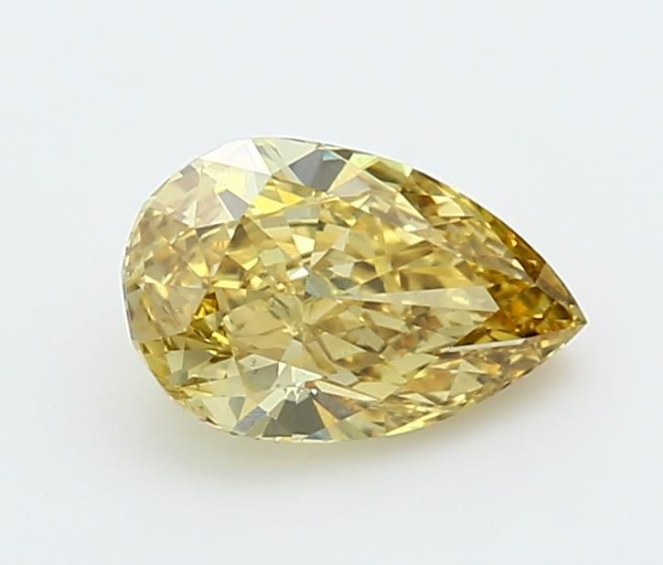 1.52 CT Fancy Vivid Yellow PEAR