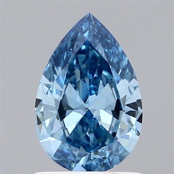 1.0 CT Fancy Vivid Blue PEAR