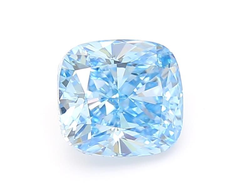 1.04 CT Fancy Vivid Blue CUSHION MODIFIED