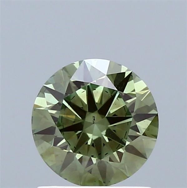 1.09 CT Fancy Vivid Green ROUND