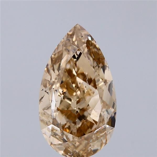 Diament 3.01 ct Fancy Light Brown/SI1