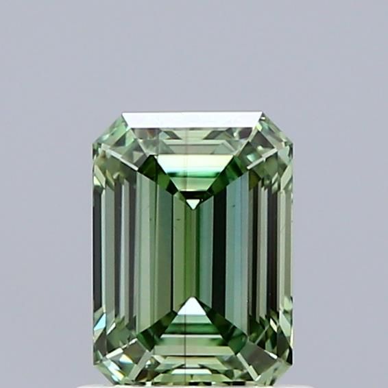 1.03 CT Fancy Vivid Green EMERALD