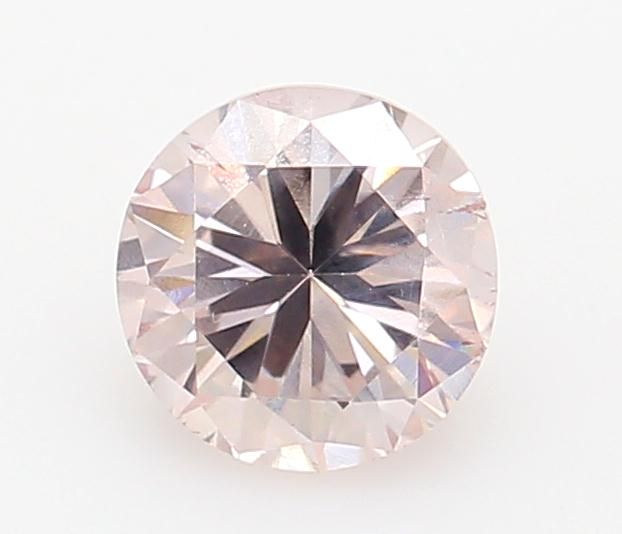 Diament 0.37 ct Fancy Light Orangey Pink/SI2