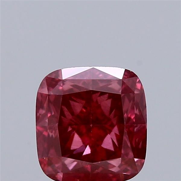 1.04 CT Fancy Vivid Brownish Pink CUSHION MODIFIED