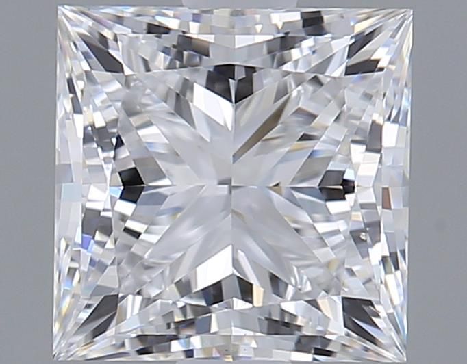 1.24 ct lab-grown Princess Diamond