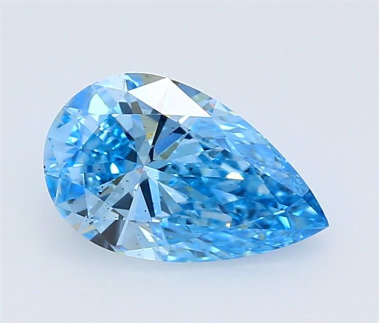 1.03 CT Fancy Vivid Blue PEAR